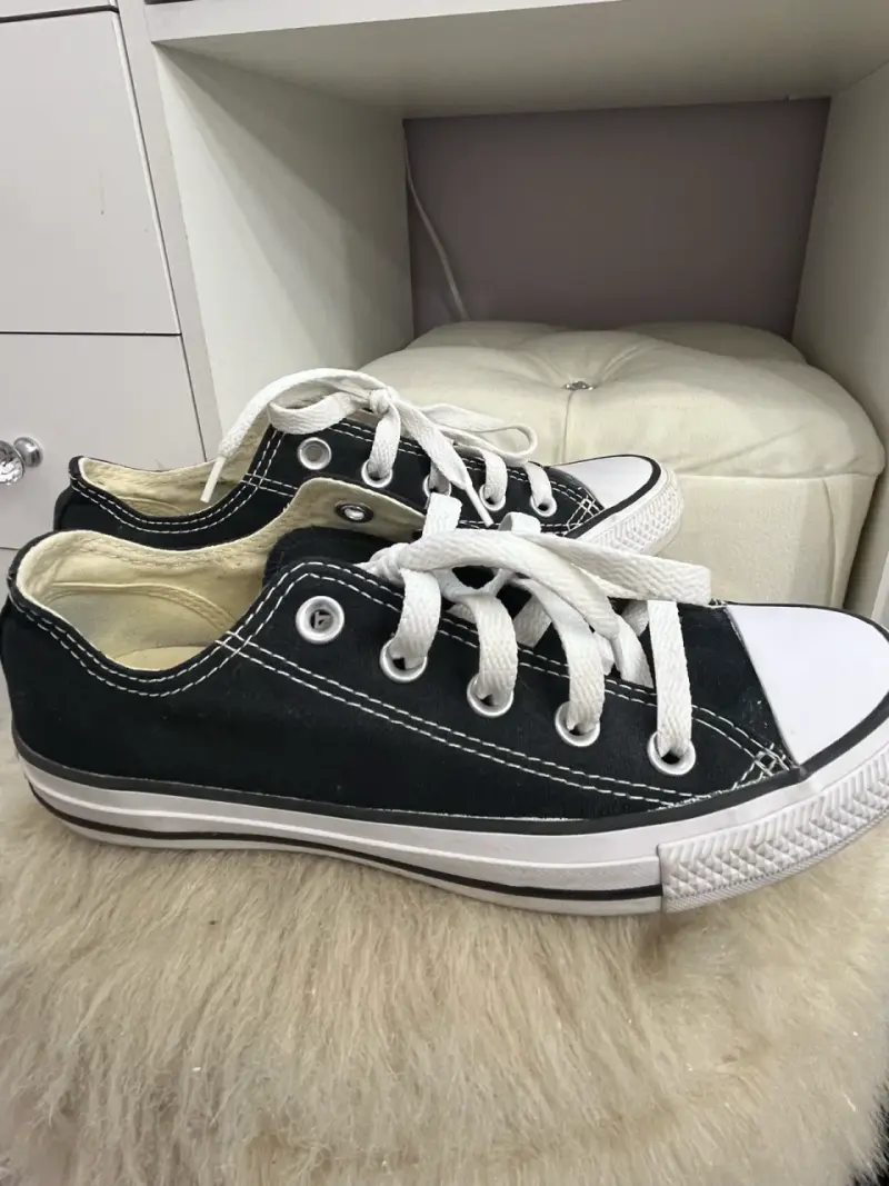 Zapatillas Converse negras clásicas - 2