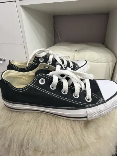 Zapatillas Converse negras clásicas - miniatura 2