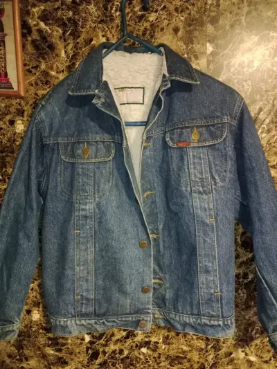 Chaqueta de mezclilla forrada - miniatura 1