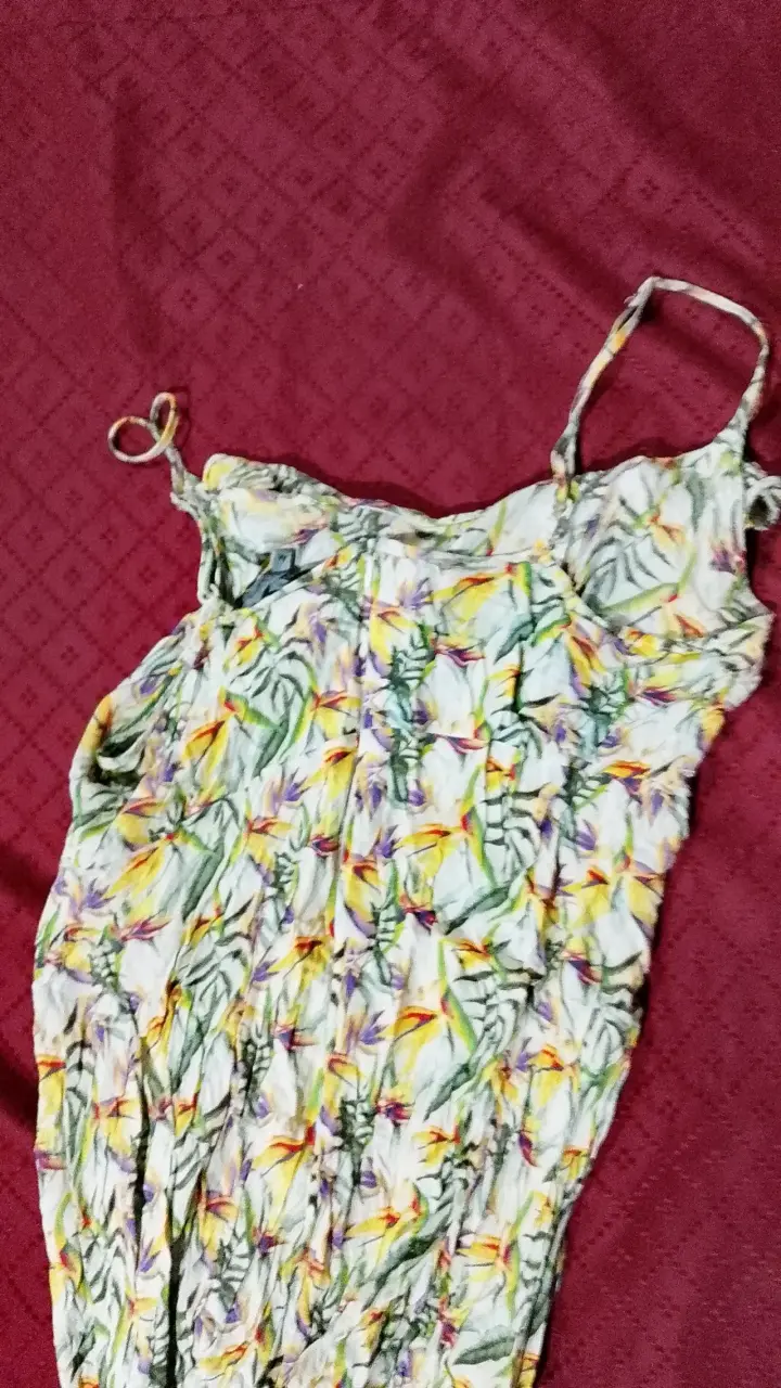 Vestido largo floral - 3
