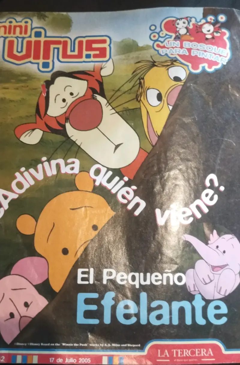 Revista Mini Virus Diario la Tercera. - 2