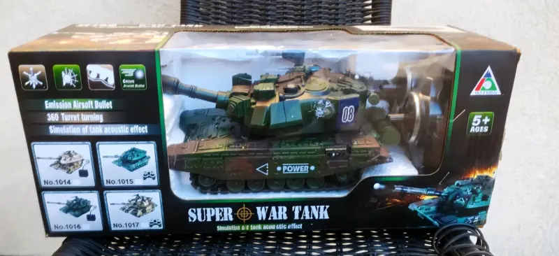 Tanque de juguete Super War - 1