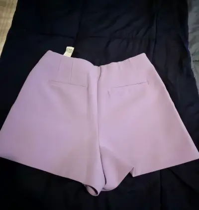 Shorts lila de mujer - miniatura 2
