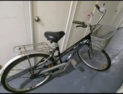 Bicicleta urbana con canasto - miniatura 1