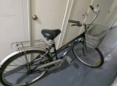 Bicicleta urbana con canasto - miniatura 2