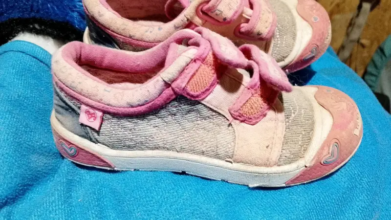 Zapatillas infantiles rosas - 2
