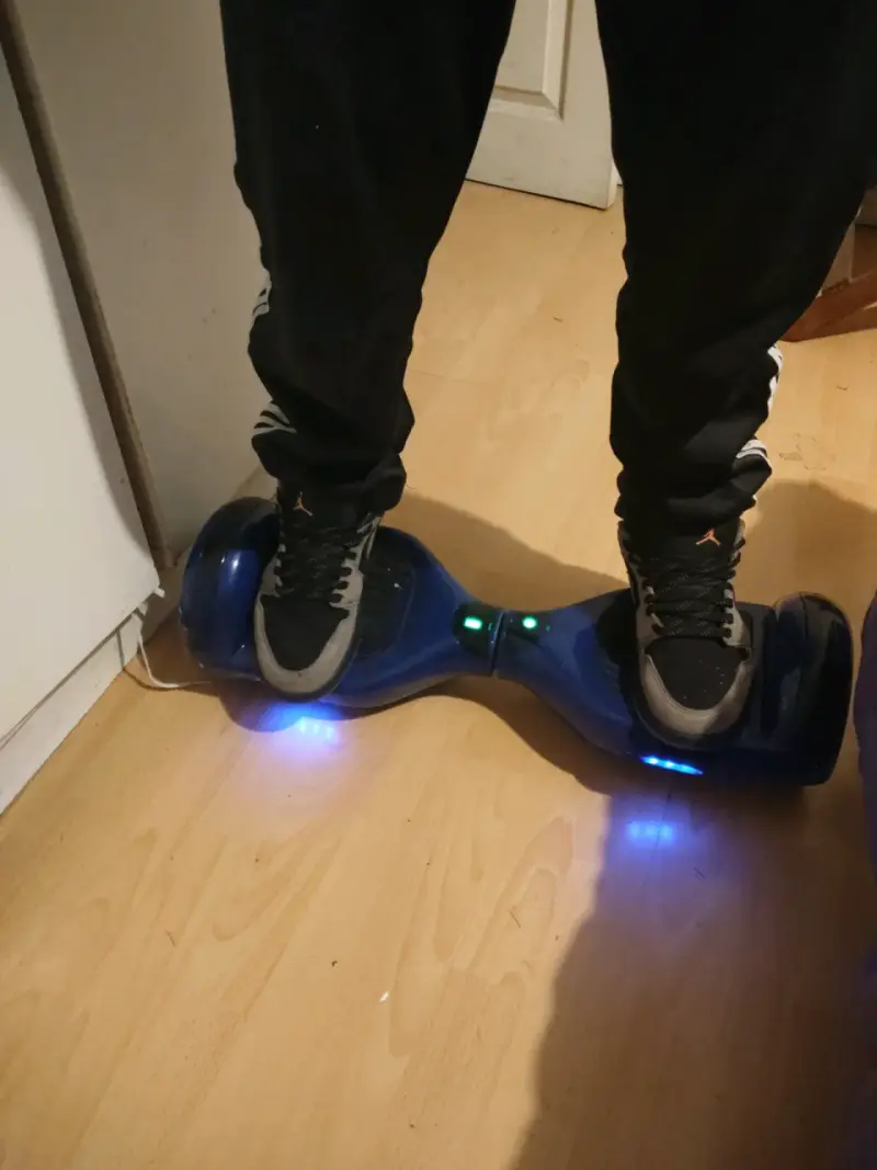 Hoverboard eléctrico azul - 2