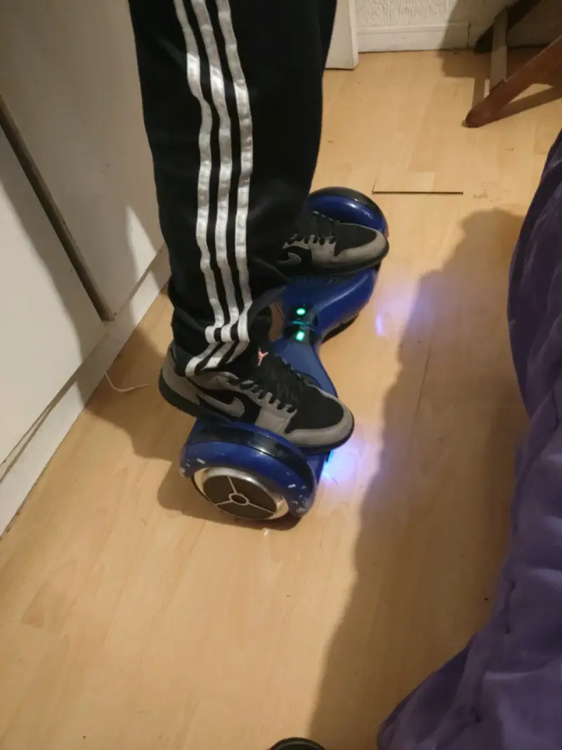 Hoverboard eléctrico azul - 3