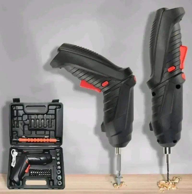 Atornillador eléctrico portátil 47 piezas