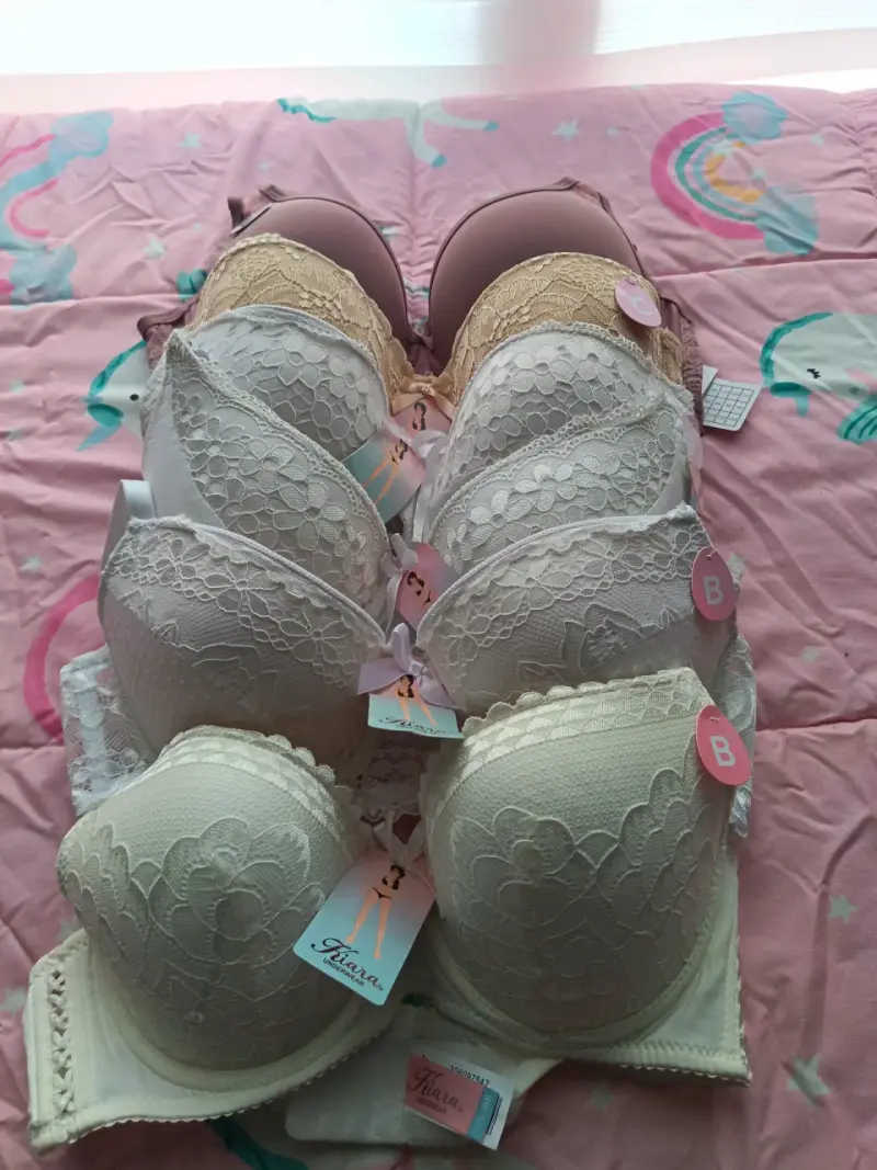 Set de sostenes Kiara bordados