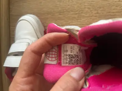 Zapatillas blancas infantiles velcro - miniatura 3