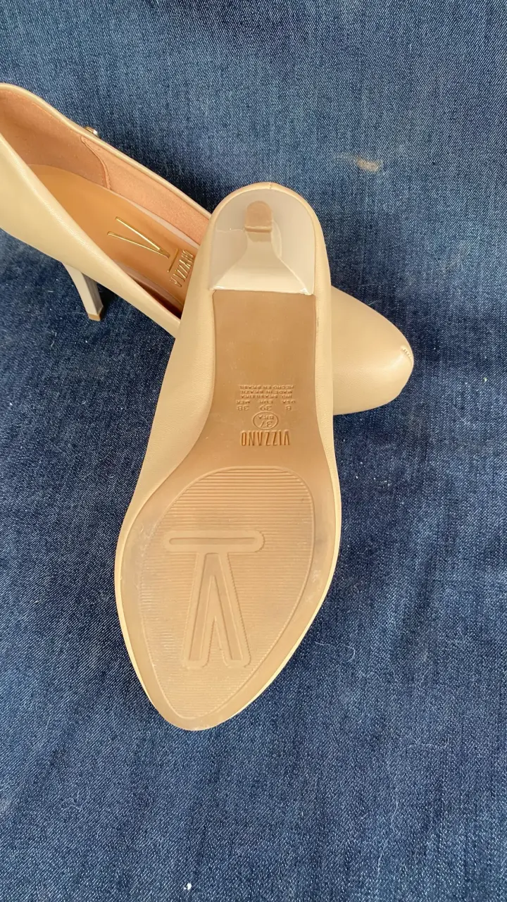 Zapatos de tacón beige - 3