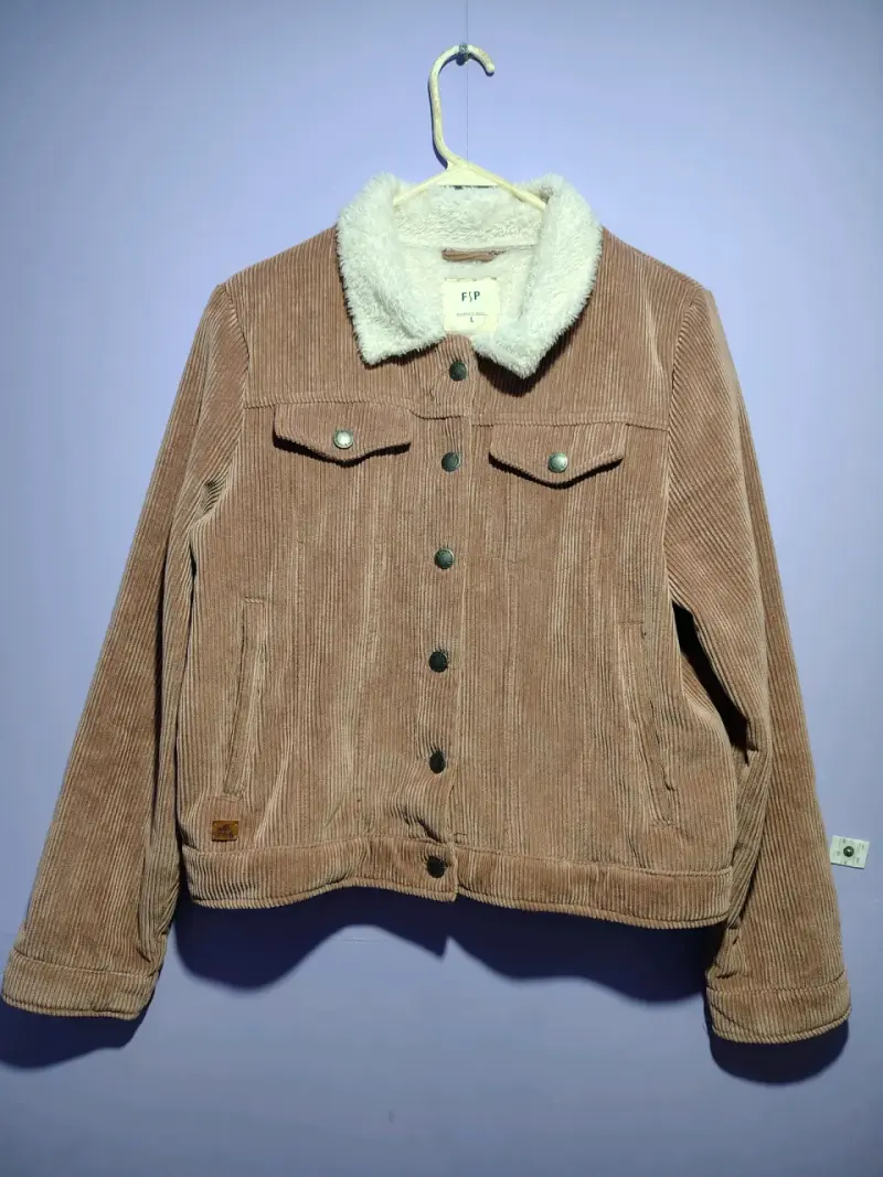 Chaqueta de pana con borrego - 1