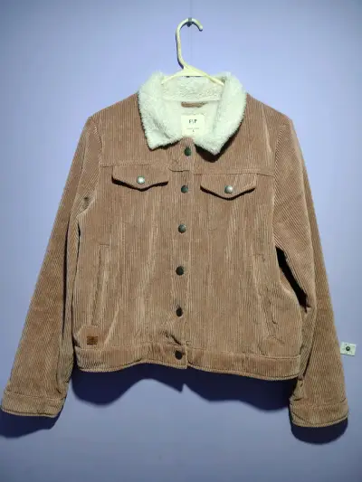 Chaqueta de pana con borrego - miniatura 1