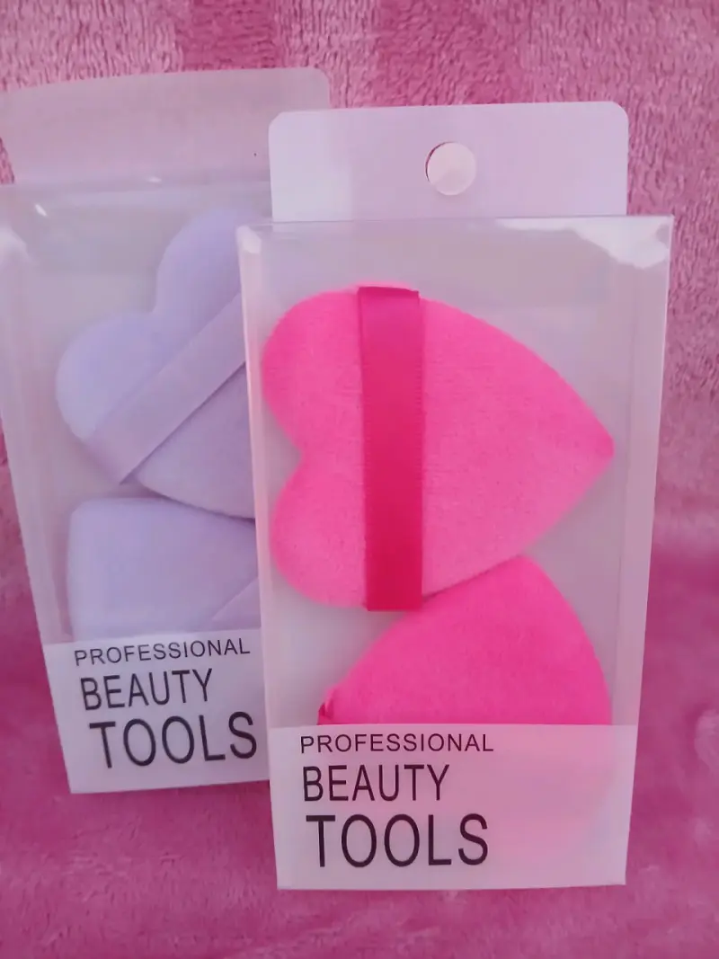 Esponjas de maquillaje en forma de corazón - 3
