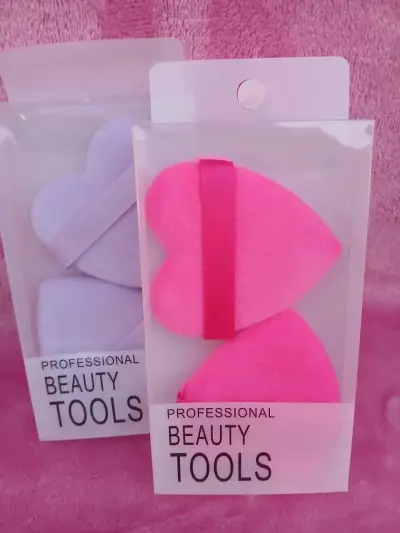 Esponjas de maquillaje en forma de corazón - miniatura 3