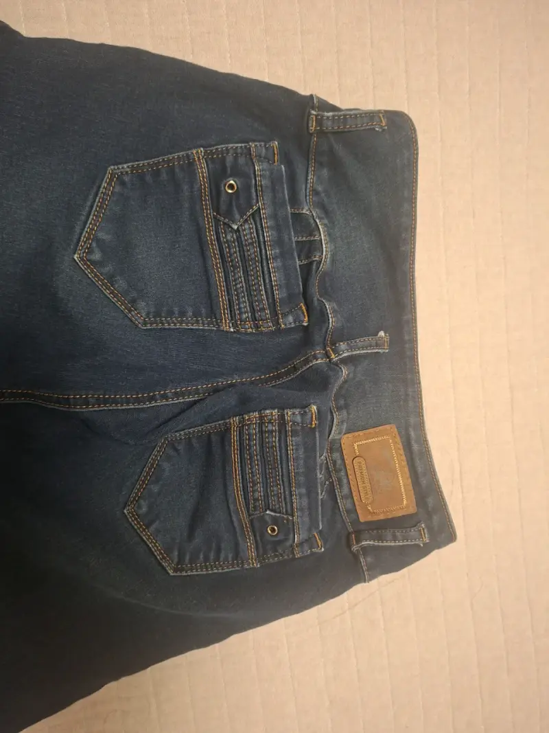 Jeans azules clásicos talla 14 - 4