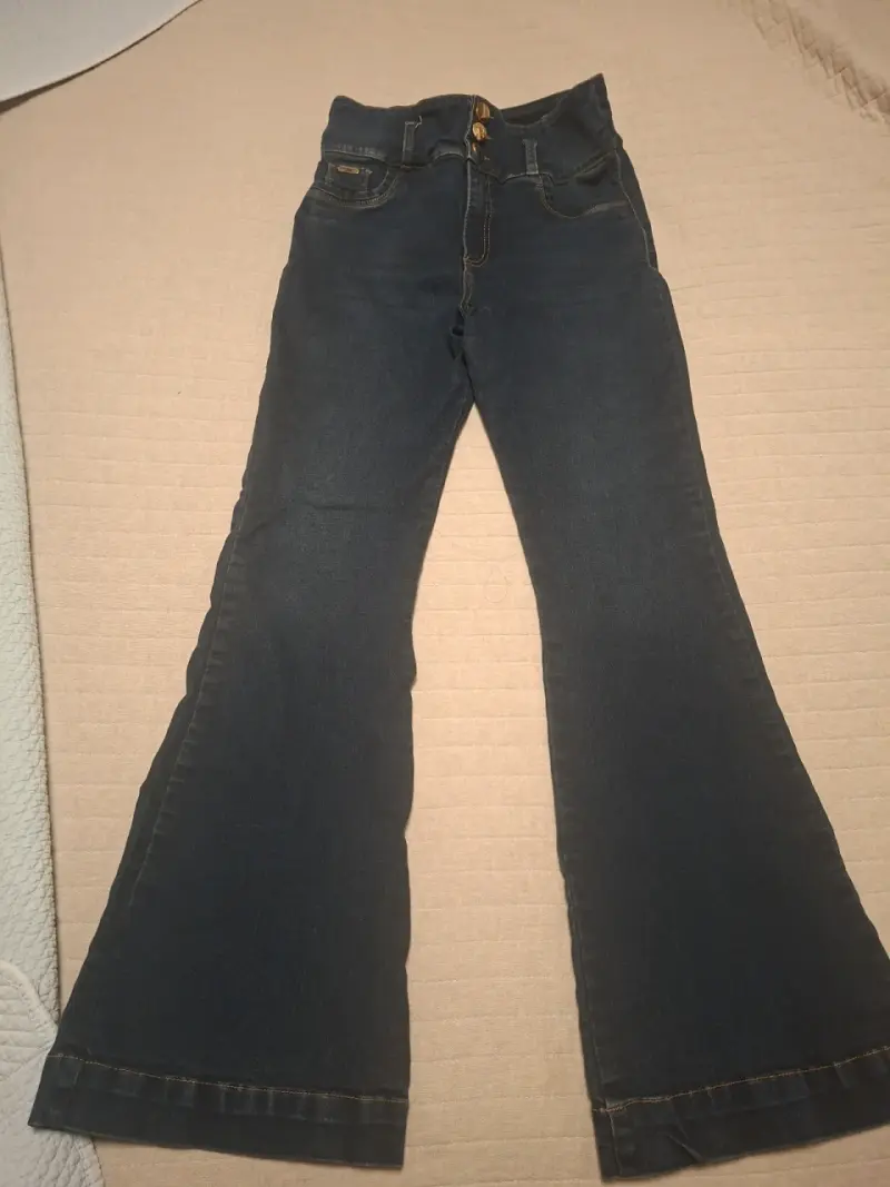 Jeans azules clásicos talla 14 - 5