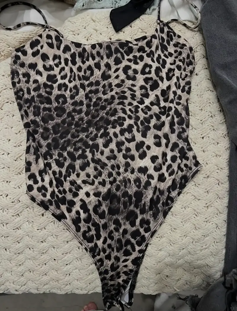 Body estampado animal print