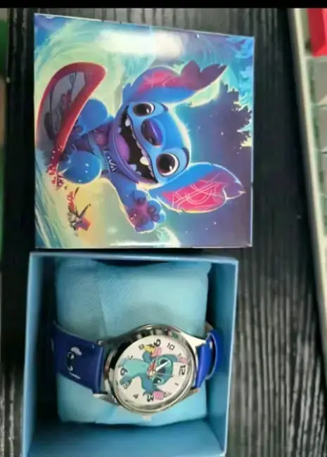 Reloj infantil Stitch azul - 1