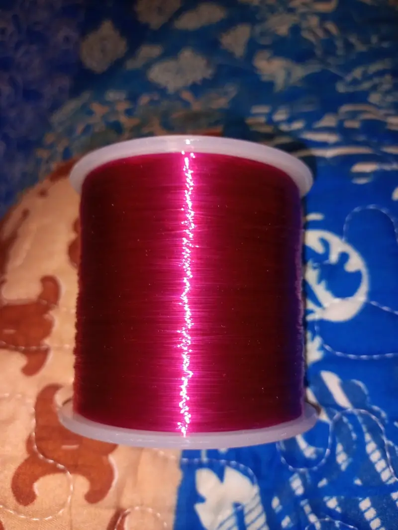 Caña, multifilamento,nylon, señuelos de silicona - 3