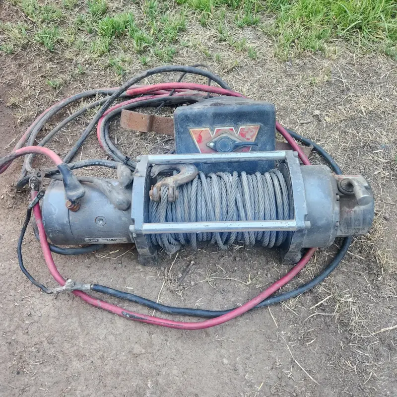 Winche eléctrico con cable