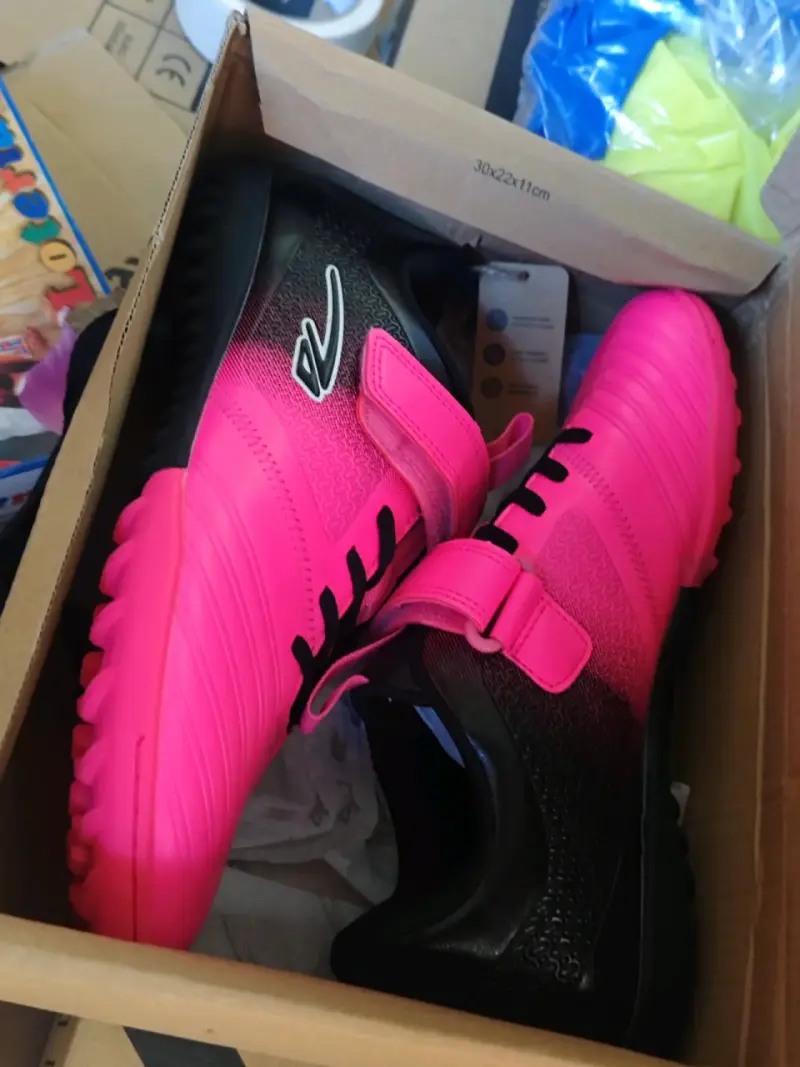 Zapatillas deportivas rosa neón