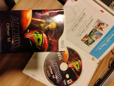 Consola Wii con juego Metroid original - miniatura 2