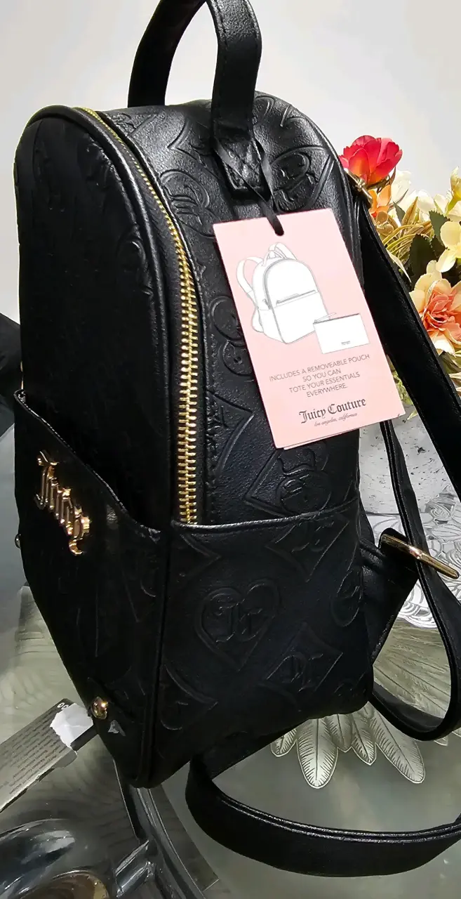 Mochila negra Juicy Couture