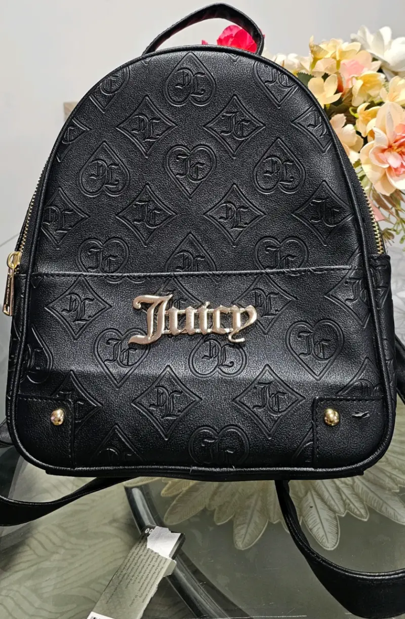 Mochila negra Juicy Couture - 3