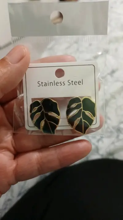 Aros de acero inoxidable dorados $3000 2X $5000 - miniatura 2