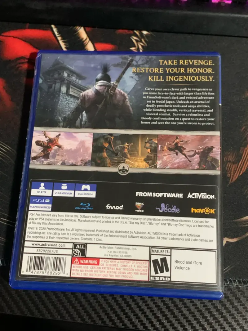 Sekiro: Shadows Die Twice PS4 - 2