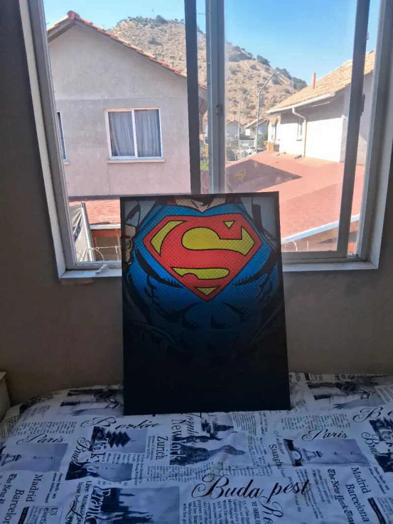Cuadro de arte Superman - 1