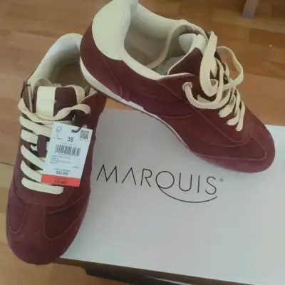 Zapatillas burdeos Marquis talla 38 - miniatura 2