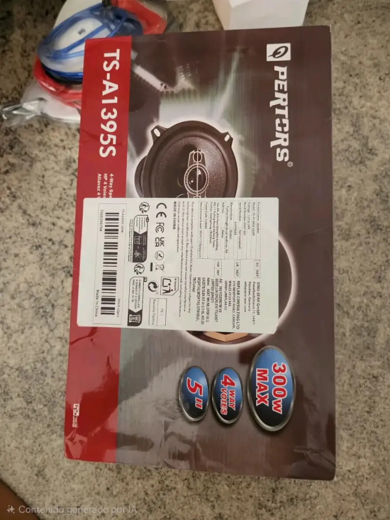 Parlantes PERTERS TS-A1395S 300W - 1