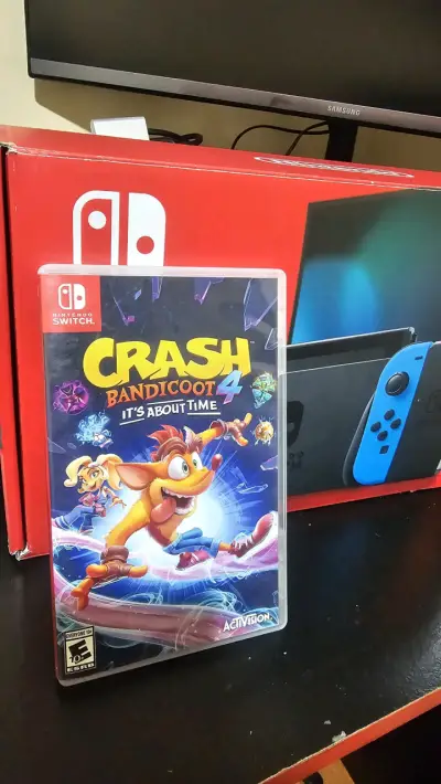 Consola Nintendo Switch Con Caja y Accesorios Orig - miniatura 3
