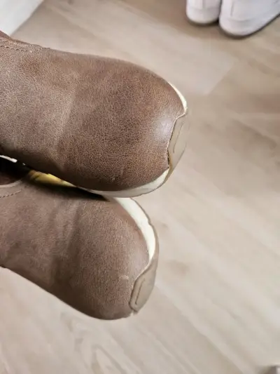 Botines marrón con forro de lana - miniatura 2