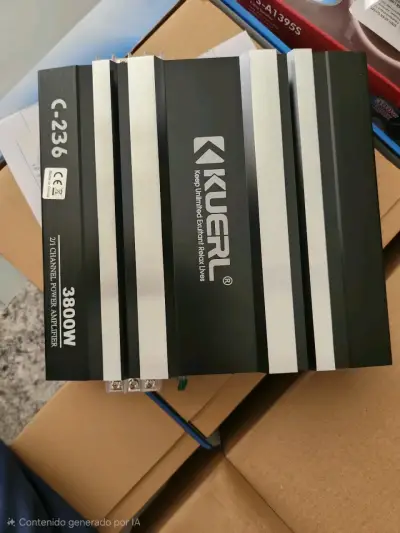 Amplificador para auto Kucer - miniatura 2