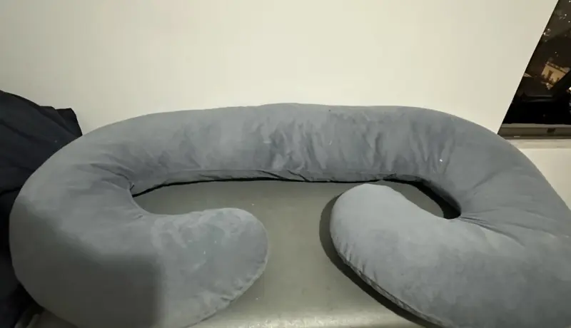 Almohada de embarazo gris - 2