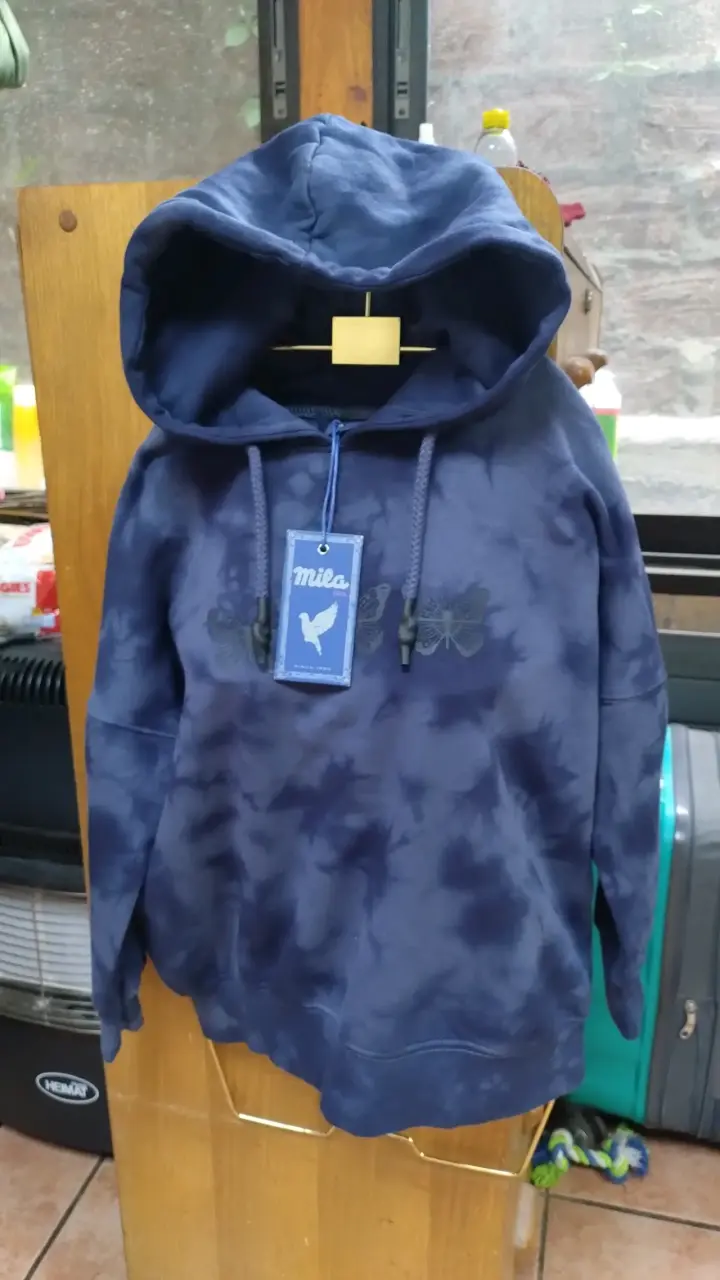 Polerón azul con capucha $10.000 cualquiera - 3