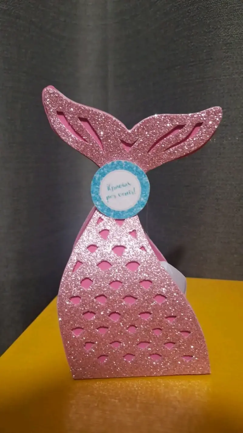 Caja de regalo cola de sirena