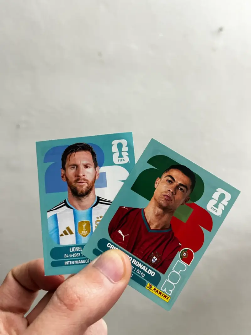 Láminas de Messi + Ronaldo 2026 - 1