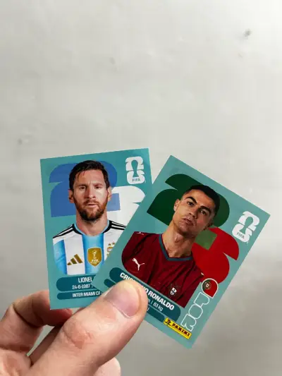 Láminas de Messi + Ronaldo 2026 - miniatura 1