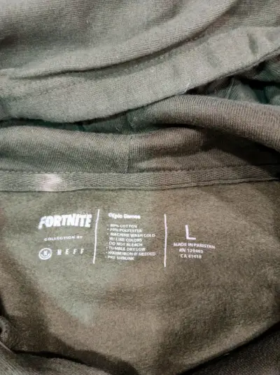 Polerón Verde Militar Fortnite Talla L - miniatura 3