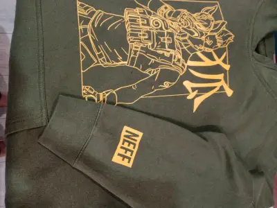 Polerón Verde Militar Fortnite Talla L - miniatura 5
