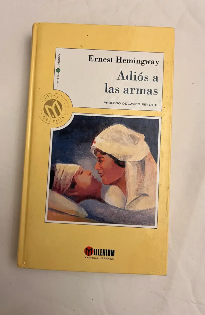 Libro 'Adiós a las armas' - Ernest Hemingway - 1