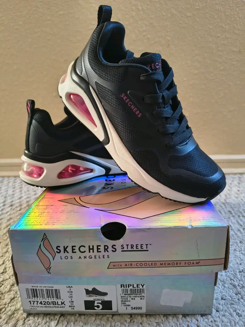 Zapatillas Skechers mujer negras