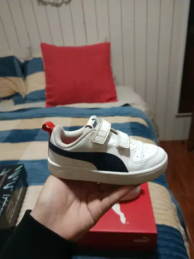 Zapatillas deportivas niño blancas - miniatura 1