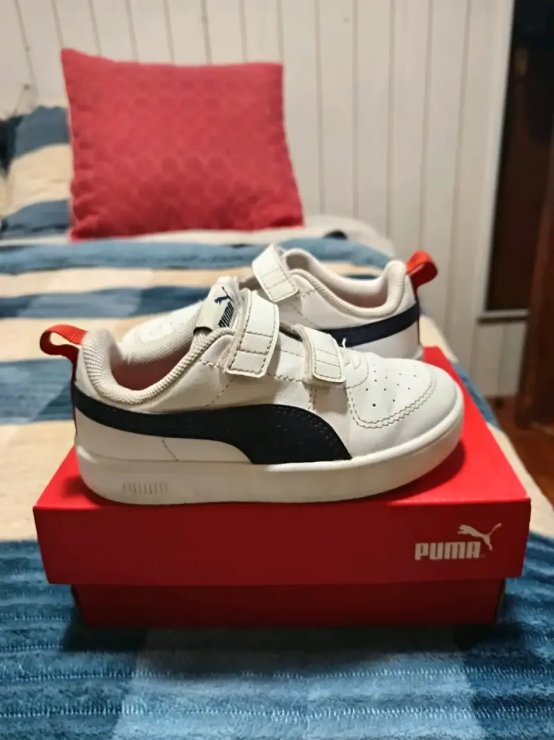 Zapatillas deportivas niño blancas - 2