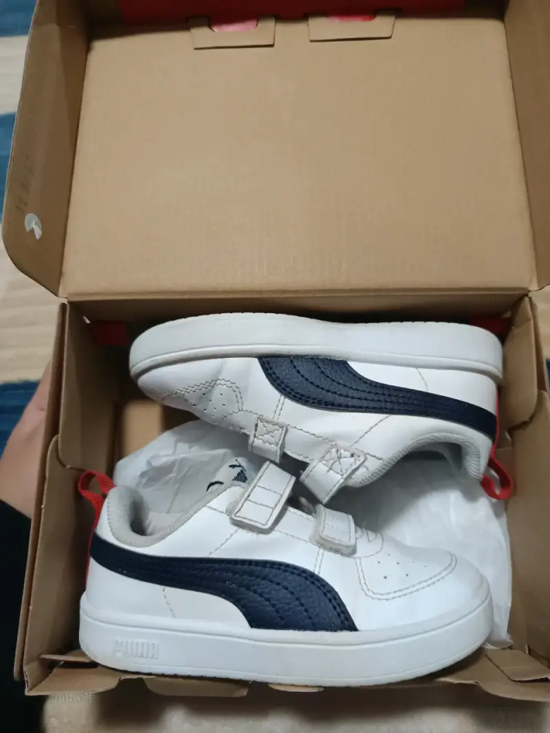 Zapatillas deportivas niño blancas - 4